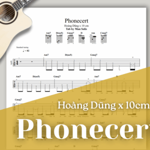 [Tab] Phonecert (폰서트) - 10CM (십센치) x Hoàng Dũng