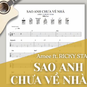 [Tab] SAO ANH CHƯA VỀ NHÀ | Amee ft. RICKY STAR