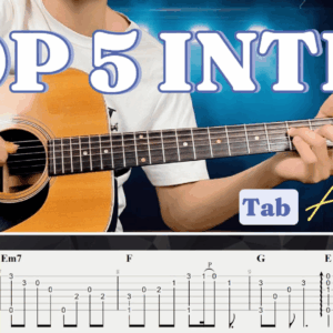 [TAB] Top 05 Intro Guitar Acoustic nhạc Việt cực chill