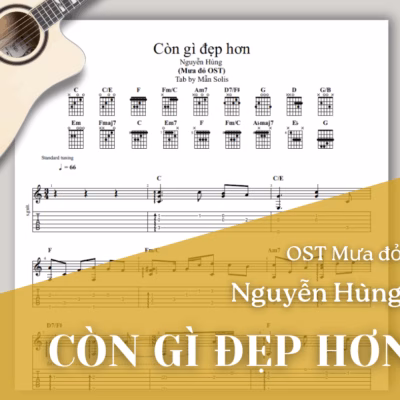 [Tab] Còn gì đẹp hơn (OST Mưa đỏ) | Nguyễn Hùng